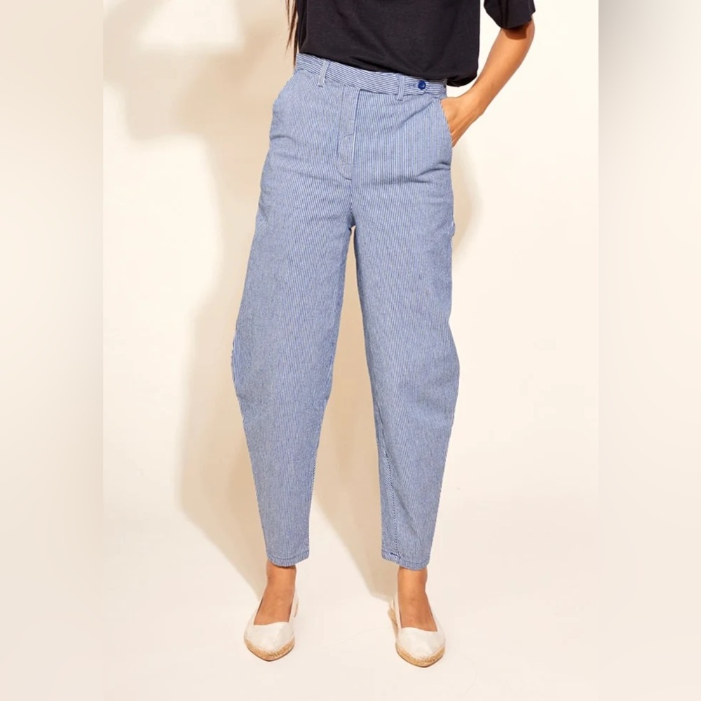 Built by Wendy Angle Trousers Engineer Stripe Medium NWT